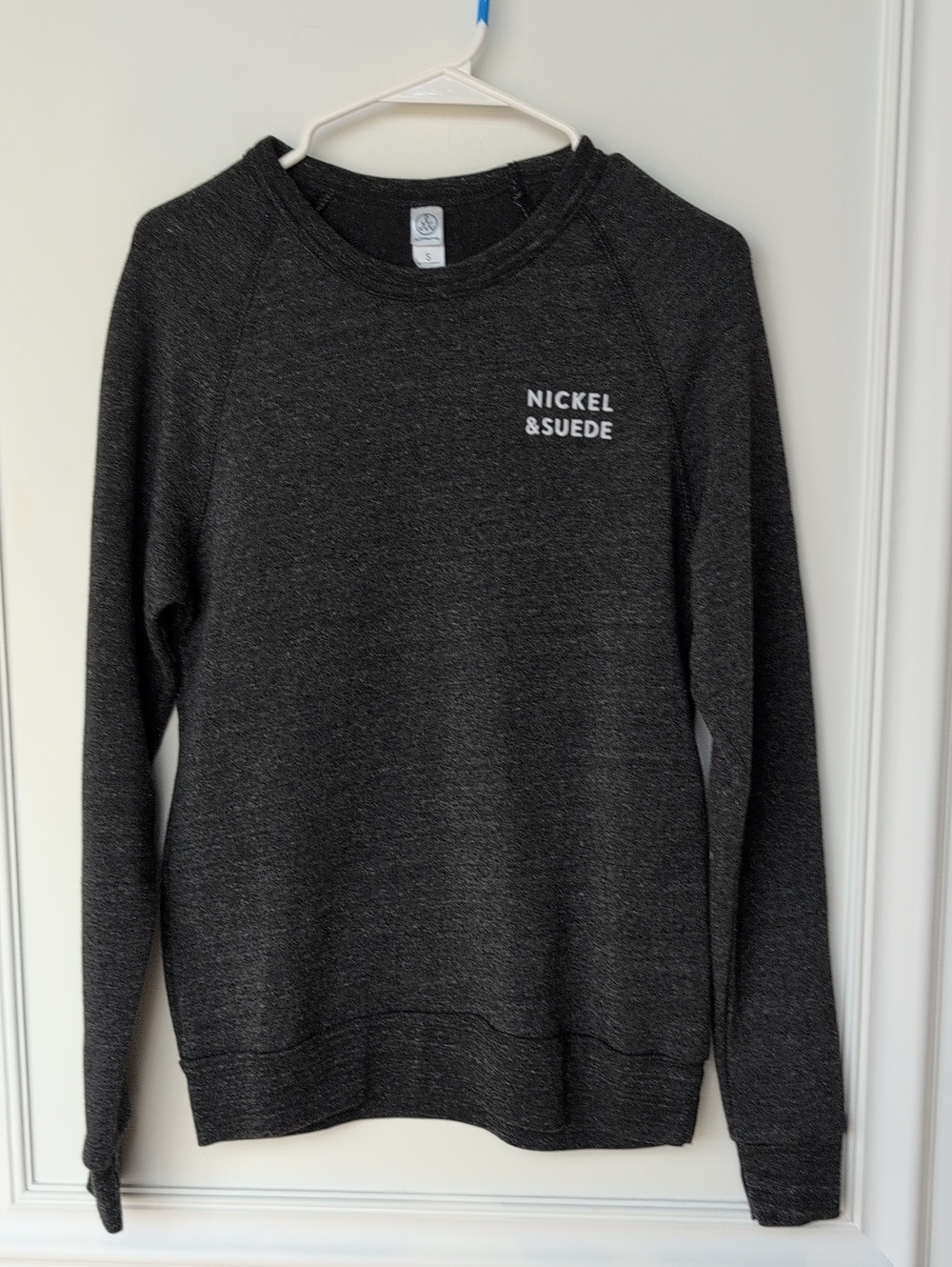 Women's Dark Charcoal Crewneck Sweater